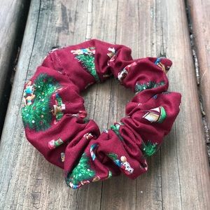 XMas Morning Themed Scrunchie